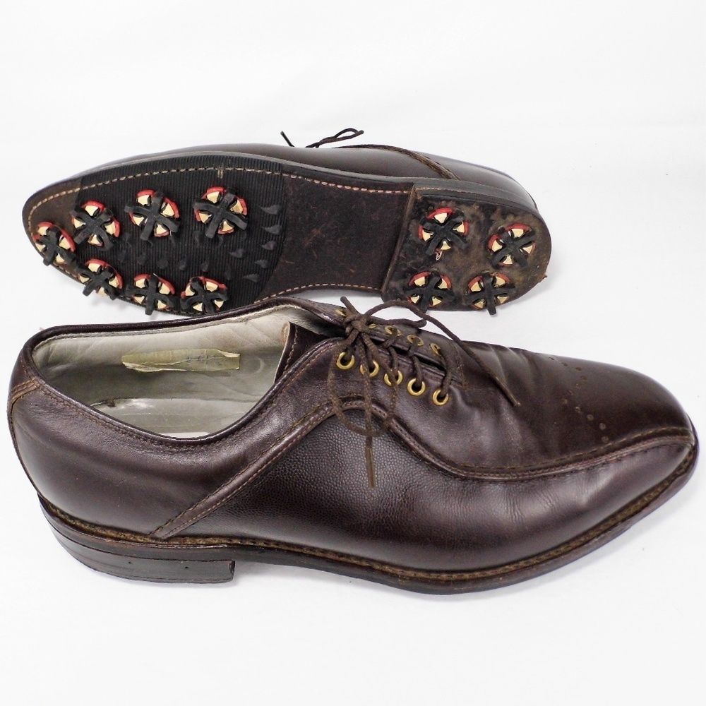 Rare FootJoy Pebbled Leather USA Golf Shoes 10B